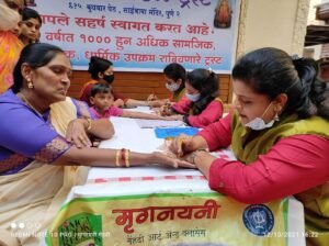 Saptami 2021,शक्तिस्वरुप तृतीयपंथी आणि देवदासी महिलांचा मेहंदी काढून सन्मान 2 Saptami 2021,