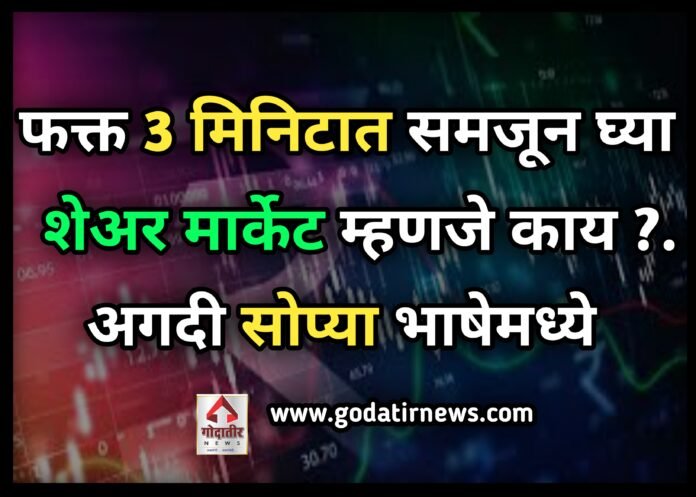 शेअर मार्केट म्हणजे काय ?. अगदी सोप्या भाषेमध्ये | फक्त तीन मिनिटात समजून घ्या, what is share market in marathi