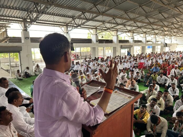 ahmednagr loksabha vikhe vs lanke